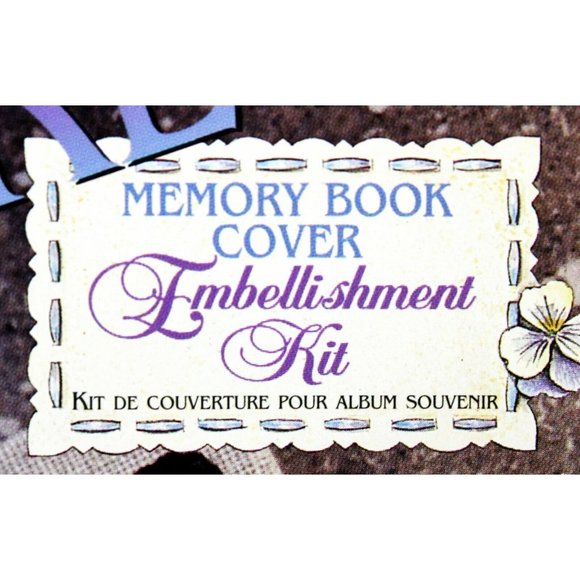 Vtg Daisy Kingdom Keepsake Cover Memory Book Embellishment Kit Wish U Were Here - Picture 3 of 7